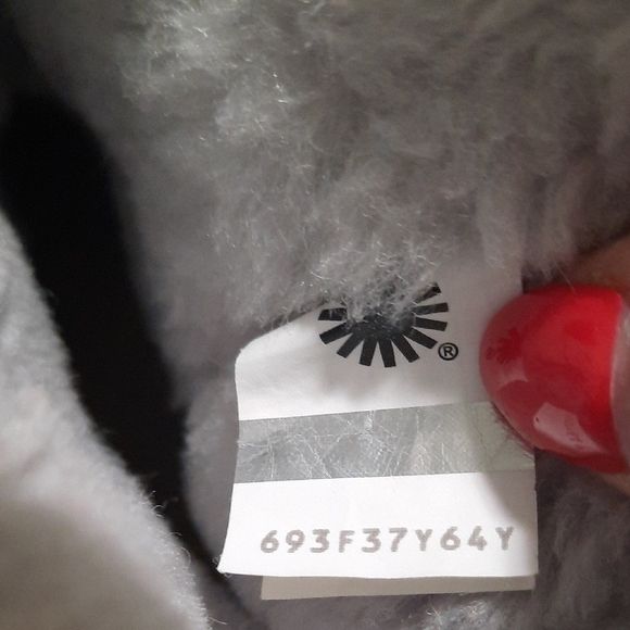 UGG Blue and Gray Sequin Star Boots - Picture 10 of 15